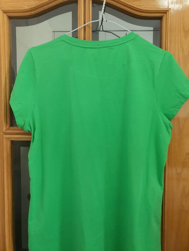 Camiseta Calvin Klein verde talla M