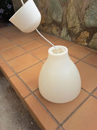 Lámpara colgante blanca Ikea