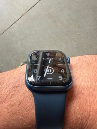 Apple Watch Series 7 GPS + cellulare blu