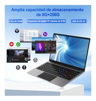 Portátil 14 8GB RAM 256GB SSD Win11