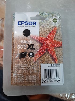 Tinta Epson 603XL Negra