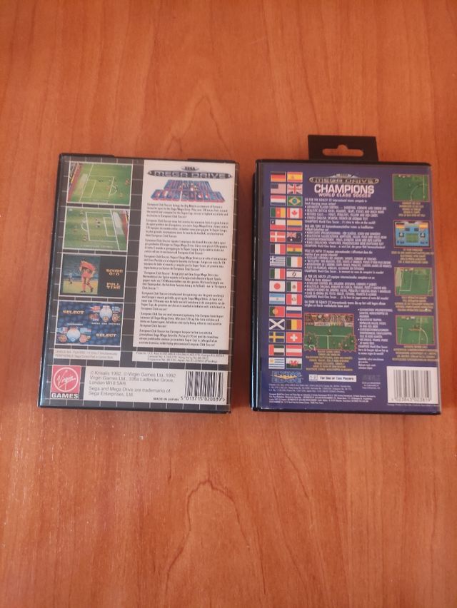 Pack 2 Juegos Sega Mega Drive: