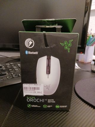 Ratón Razer Orochi V2 Bluetooth Inalámbrico Blanco