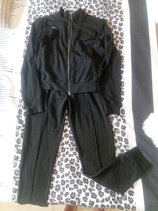 Conjunto deportivo negro Harry Potter