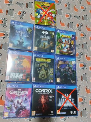 Juegos PS4 y PS3
