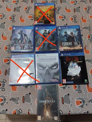 Juegos PS4 y PS3