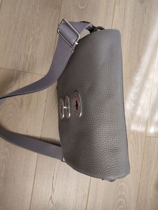 Bolso Mulberry Piel Grande Color Topo 