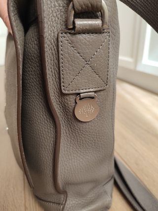 Bolso Mulberry Piel Grande Color Topo 