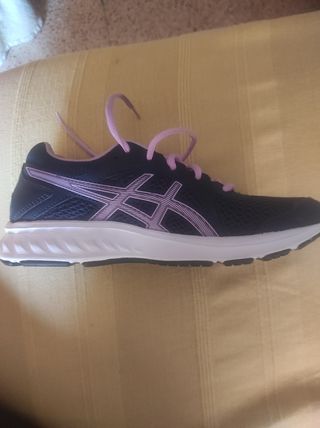 Deportivas Asics Azul Marino y lila Talla 37.5
