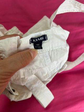 Lote 2 petos bebé Kiabi