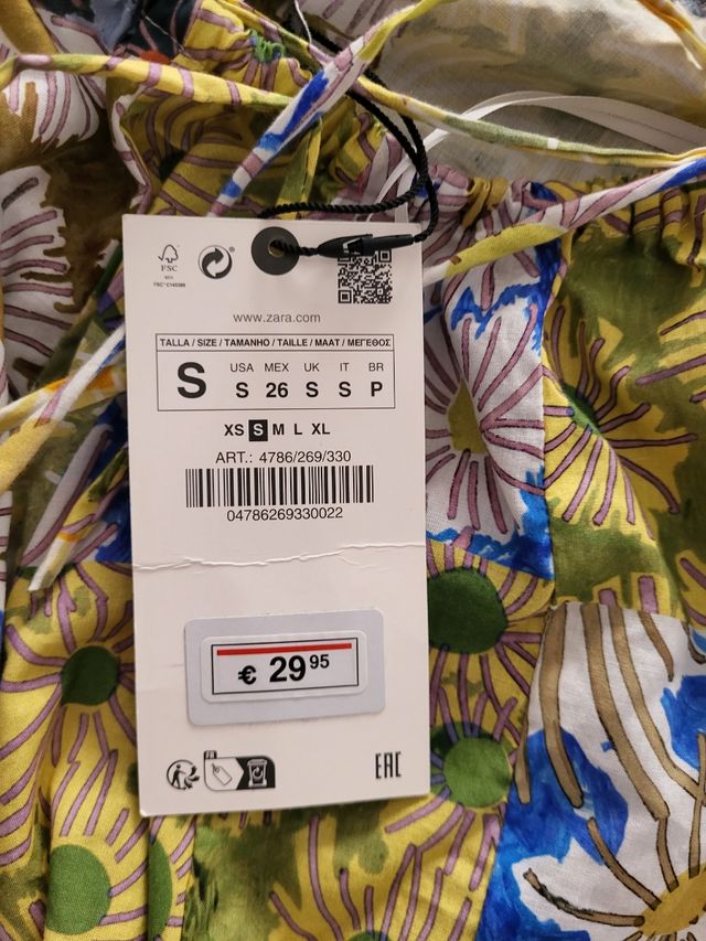 Vestido estampado floral