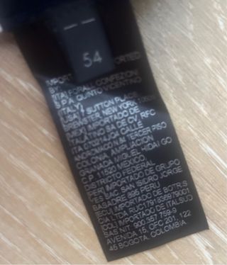 Pal Zileri Jersey Azul negro  Talla L