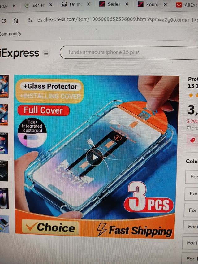 Funda iPhone 17 Cristal Templado Protector