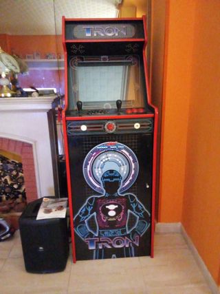 Máquina Arcade Tron Retro
