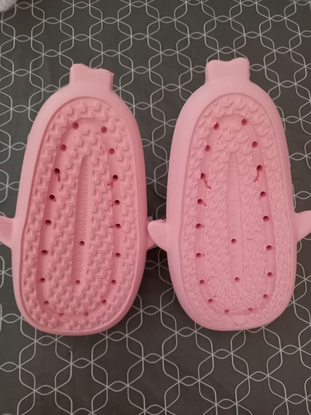 Chanclas Tiburón Niña Rosa