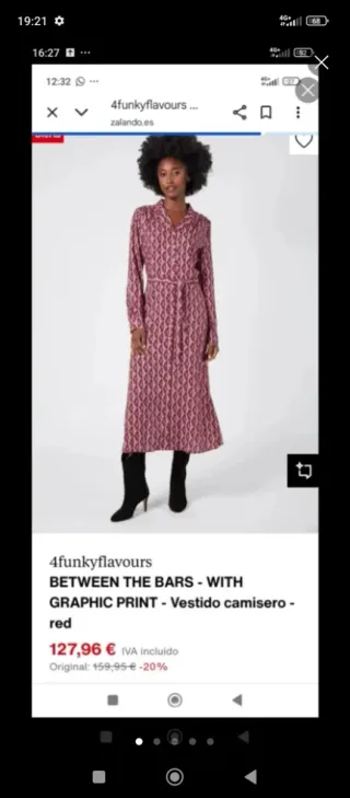 Ocasión Vestido 4 Funky  flavours