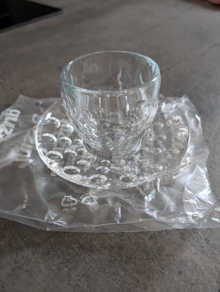 7 Tazzine con piattino Guzzini Venice