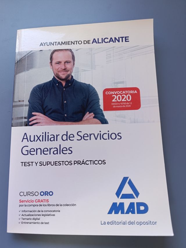 Temario Auxiliar Servicios Generales Oposiciones 