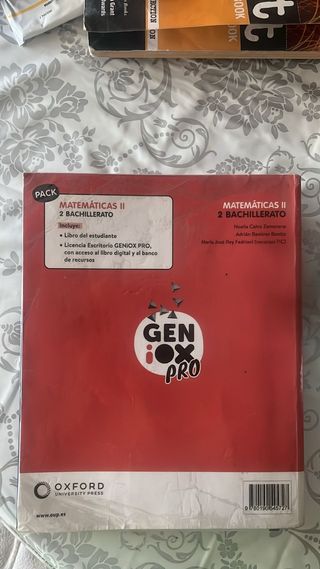 Libros de 2 bachillerato
