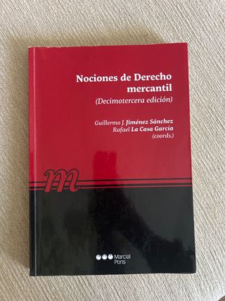 Nociones de Derecho mercantil (Manuales univers...