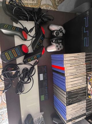 Lote PS2 Sony Negro