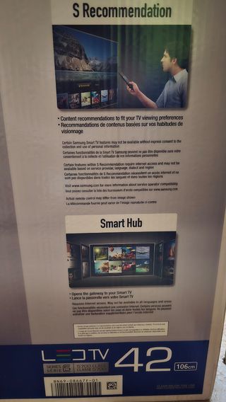 TV Samsung UE42F5700AW 42" Full HD Smart TV