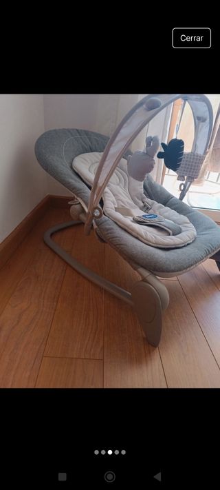 Hamaca Chicco Gris 3 posiciones