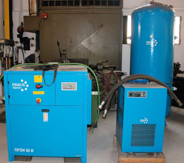 Compresor + Secador + Depósito 1000L + Filtro