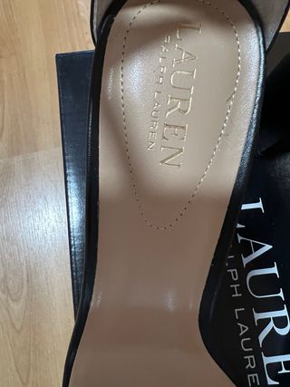 Sandalias Ralph Lauren Mujer Negras