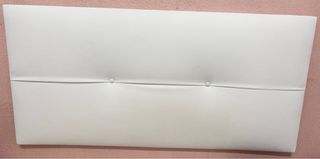 Cabecero blanco polipiel
