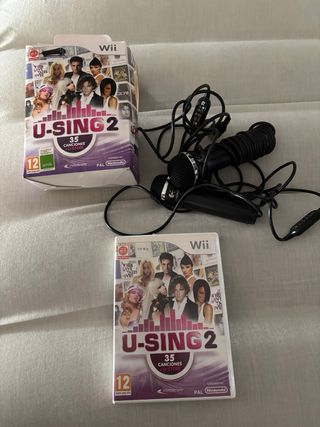 Juego Wii U-Sing 2 Karaoke con micros