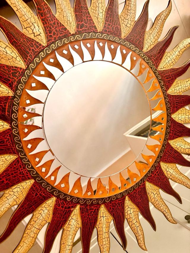 Espejo Sol Decorativo