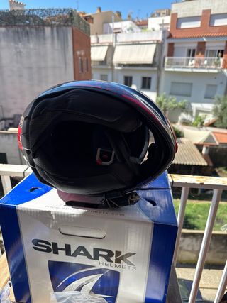Casco Shark Spartan Carbon talla S + Cardo Spirit