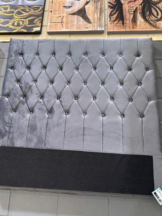 Cabeceros de terciopelo 135-150cm