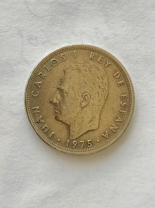 Moneda 5 Pesetas 1975 J.Carlos