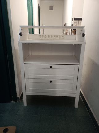 Cambiador bebé blanco SUNDVIK IKEA