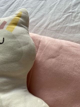 Edredón y cojín niña cama 105 cm