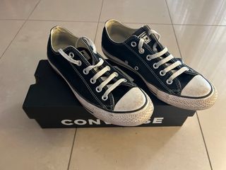 Zapatillas Converse bajas negras