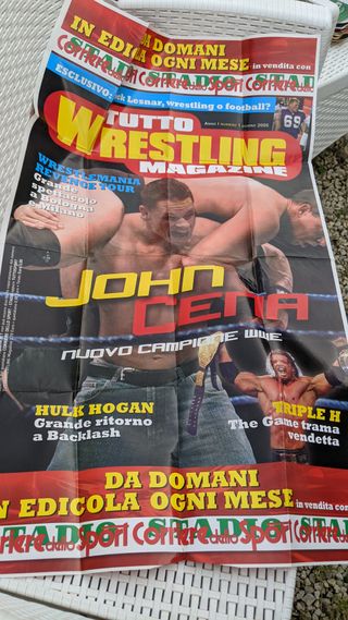 Rivista Super Wrestling World + Poster Rey Mysteri