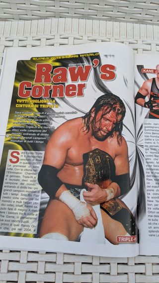 Rivista Super Wrestling World + Poster Rey Mysteri