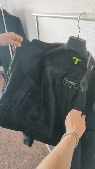 Chaqueta Moto Seventy Negra