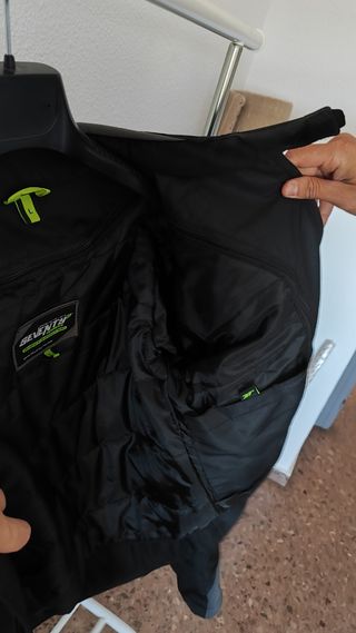 Chaqueta Moto Seventy Negra