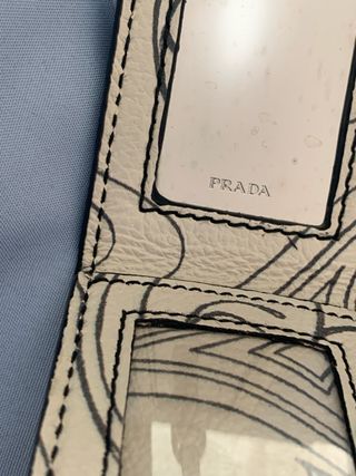 Espejo / Accesorio Bolso Prada Blanco