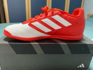 Zapatillas Adidas Fútbol Sala Rojas y Blancas 42