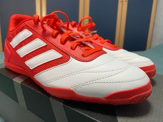 Zapatillas Adidas Fútbol Sala Rojas y Blancas 42