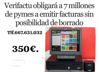 TPV Táctil Verifactu Normativa Hacienda