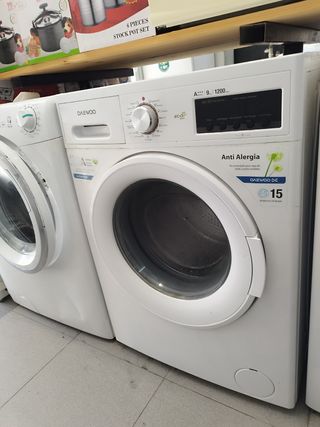 Lavadora DAEWOO 9kg 1200rpm