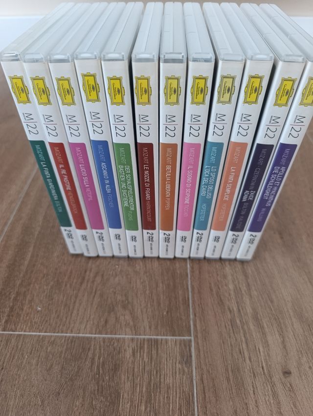 DVDs Mozart - Ópera Clásica