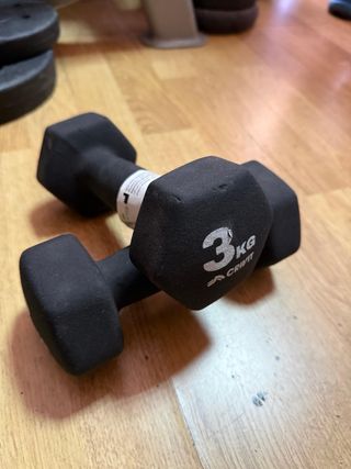Mancuernas 3 kg Crivit (par)