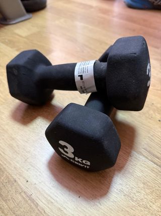 Mancuernas 3 kg Crivit (par)